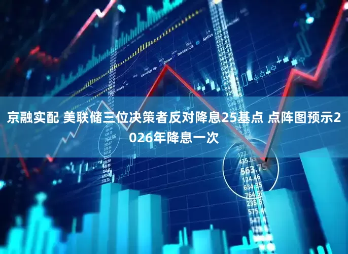 京融实配 美联储三位决策者反对降息25基点 点阵图预示2026年降息一次