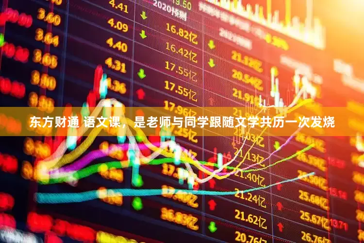 东方财通 语文课，是老师与同学跟随文学共历一次发烧